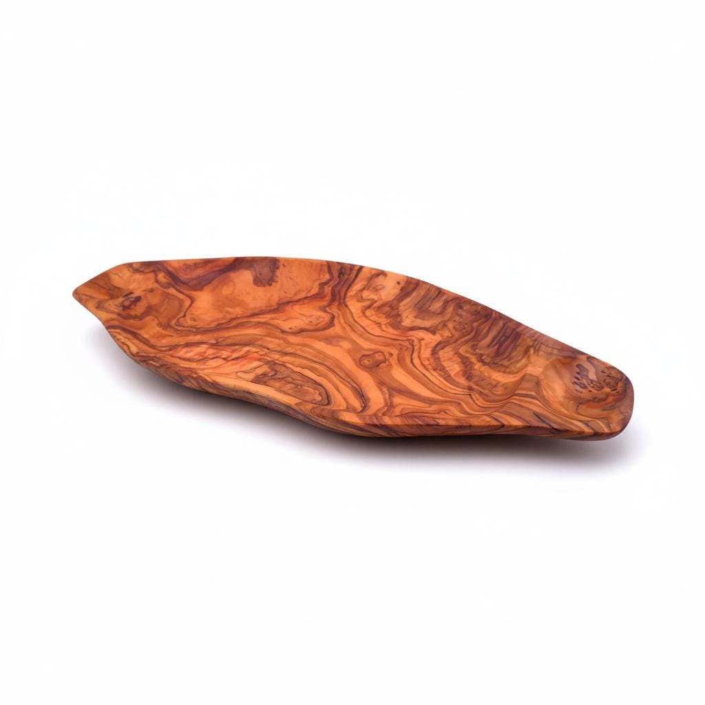 Olive Wood Charcuterie Board, live edge