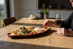 Olive Wood Charcuterie Board, live edge