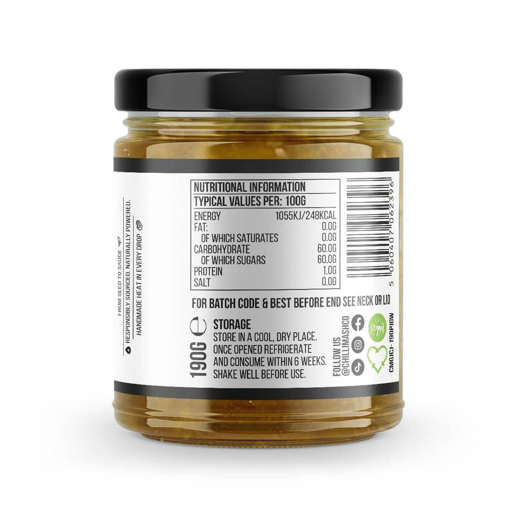 Jalapeño Chilli Jam 190g by Chilli Mash Co.