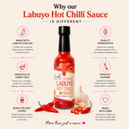 Labuyo Hot Chilli Sauce 150ml by RoniB's Kitchen