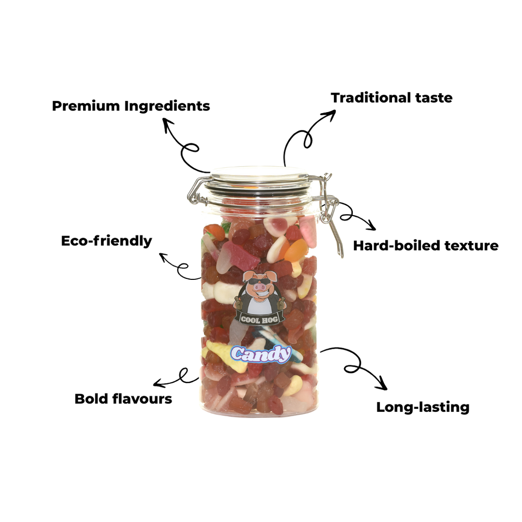 Make It Rainbow Jelly Sweets Gift Jar by Cool Hog