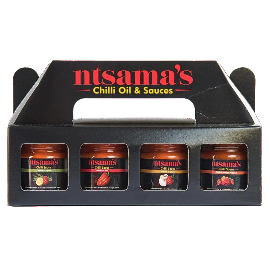 Chilli Sauce Mini Taster Set by Ntsama