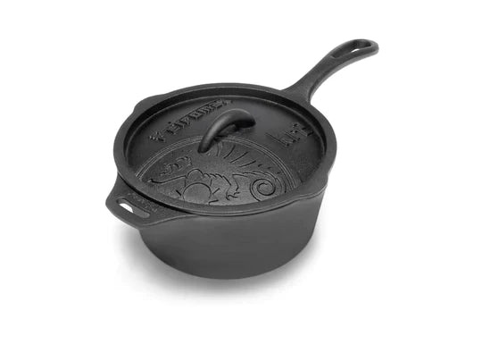 Petromax Cast Iron Saucepan with Lid