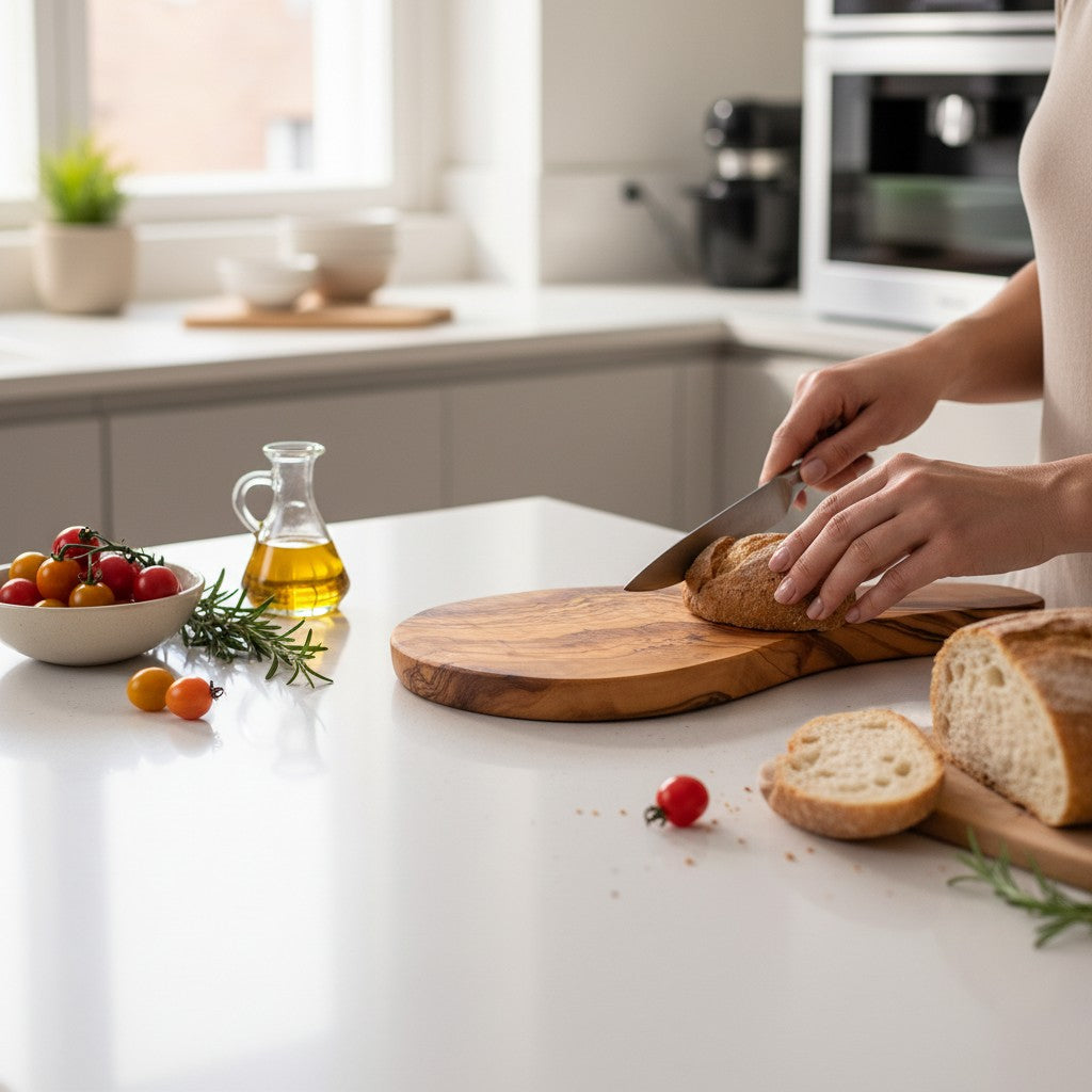 Olive Wood Sushi & Serving Board 23cm by OliveArt