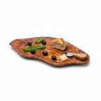 Olive Wood Charcuterie Board, live edge