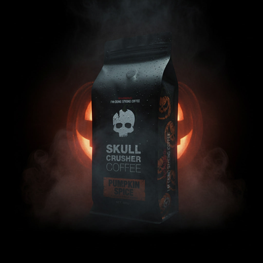 Skull Crusher Pumpkin Spice Coffee