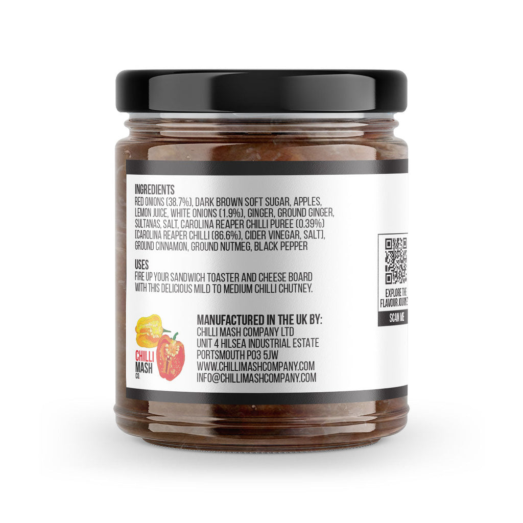 Reaper & Onion Chutney 190g by Chilli Mash Co.