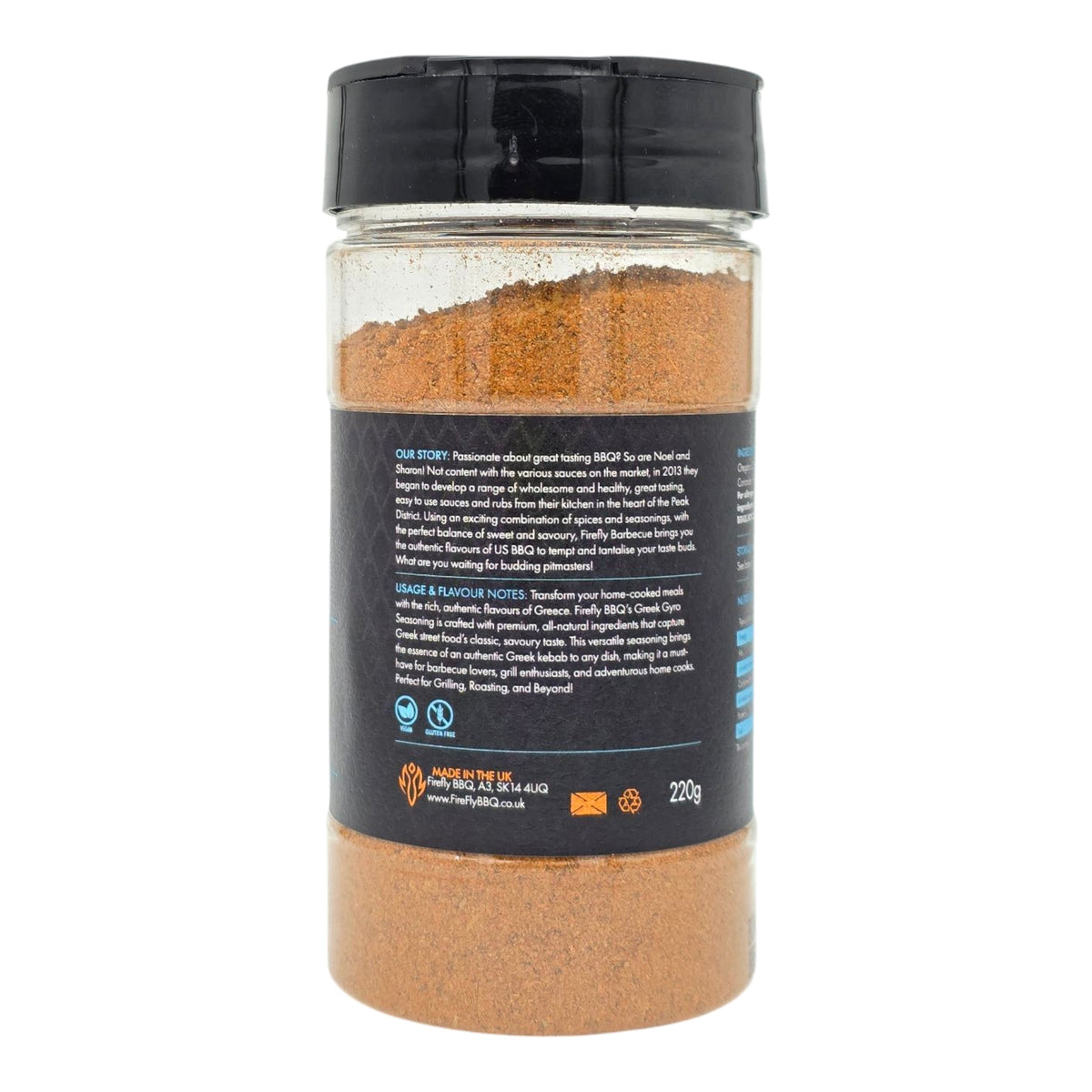 Authentic Greek Gyro BBQ Rub by FireFly Barbecue