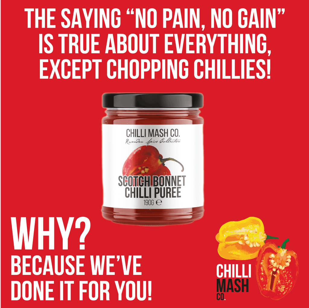 Scotch Bonnet Chilli Mash 190g by Chilli Mash Co.