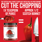 Scotch Bonnet Chilli Mash 190g by Chilli Mash Co.
