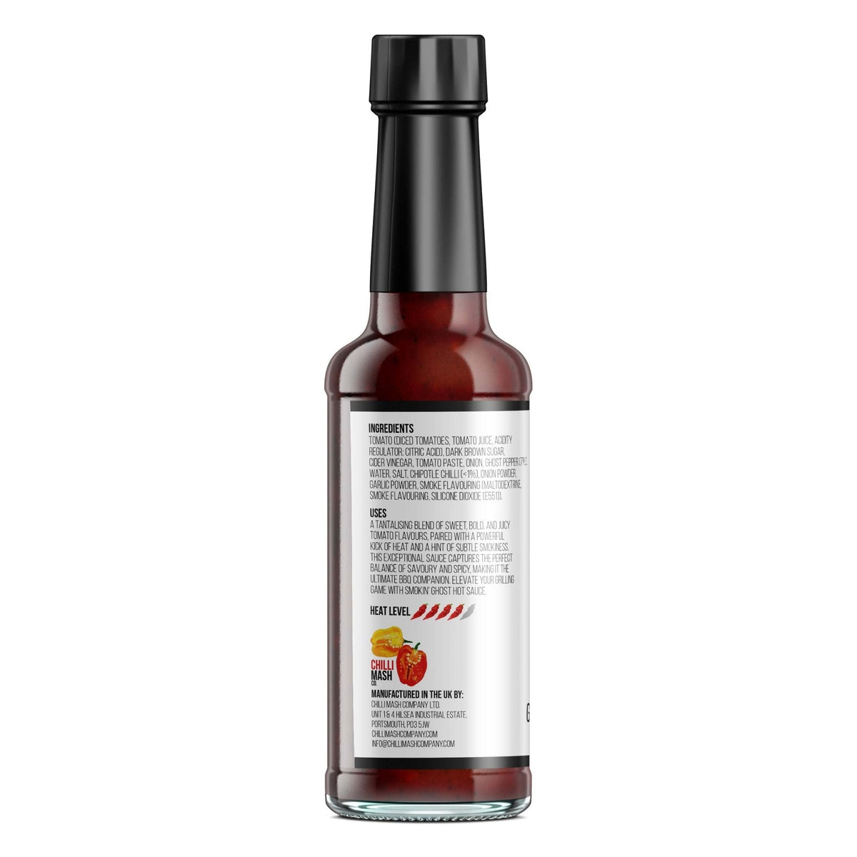 Smokin' Ghost Hot Sauce 150ml by Chilli Mash Co.