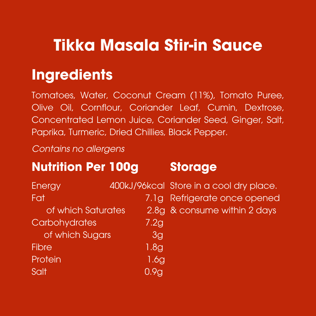 Tikka Masala Stir-in Sauce 260g jar, view 5