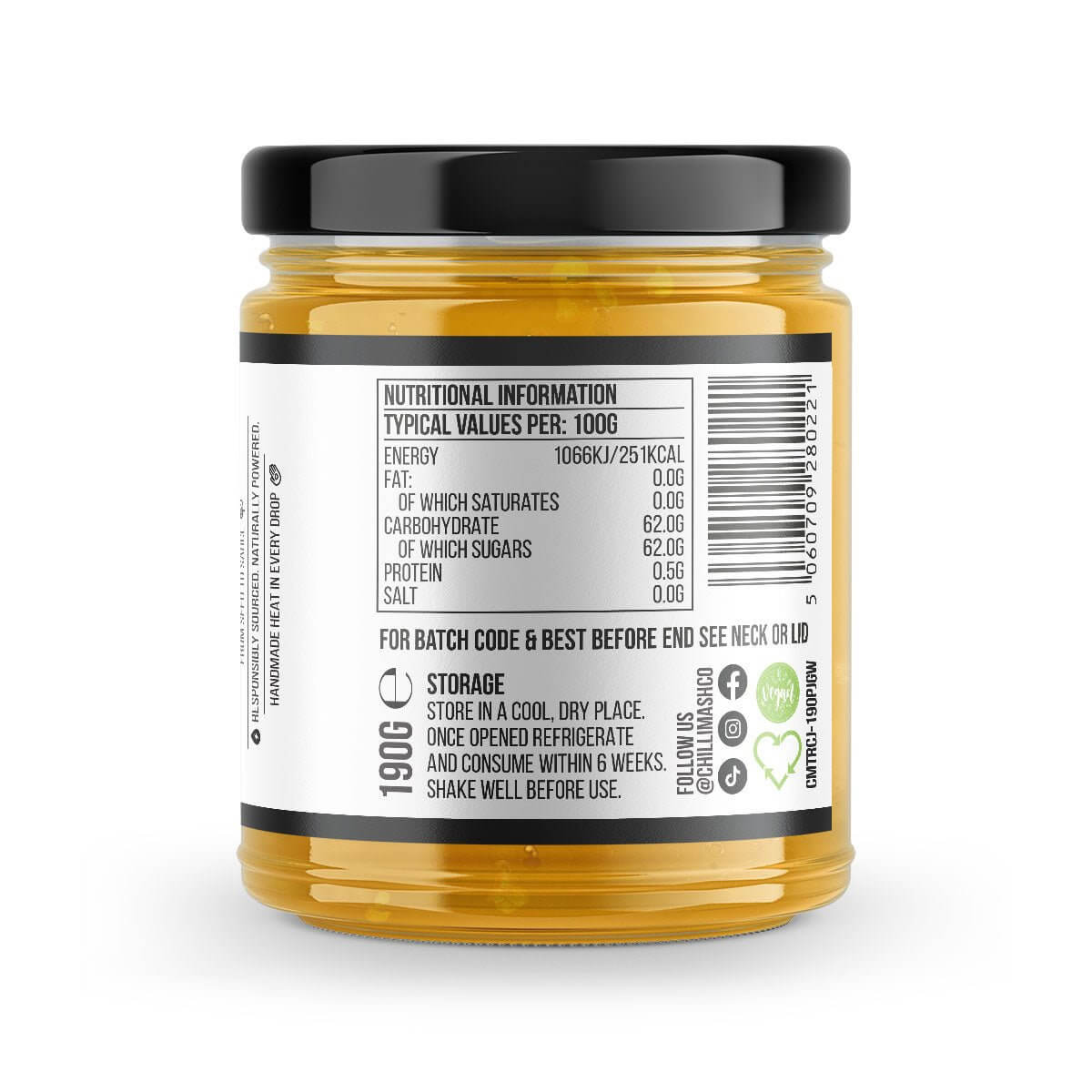 Tropical Chilli Jam 190g by Chilli Mash Co.